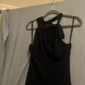 Rampage Black One Shoulder Sheath Dress